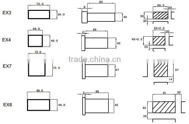 Panel Digital Voltmeter and Ammeter