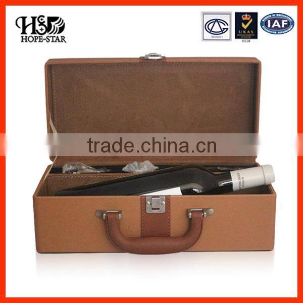 Natural color wine box wooden box the latest packaging