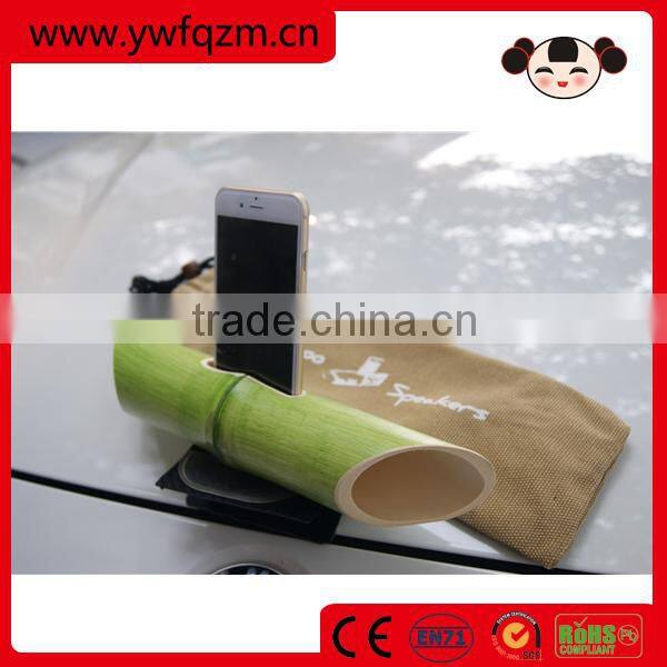 china wholesale bamboo mobile phone speaker