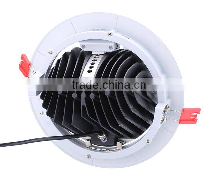 led windows display downlight gimbal 8 inch led downlight adjustable gimbal