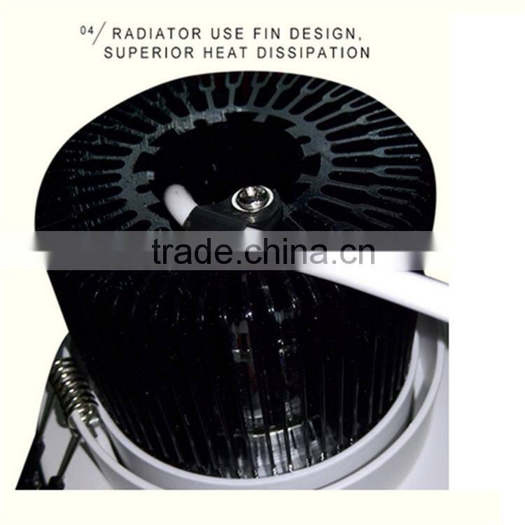 cob downlight led aluminum downlights