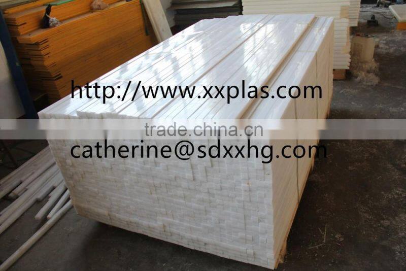 high wear-resisting HDPE plastic sheet/strips, Anti- UV and durable HDPE sheet for outdoor contruction,PE500 strips