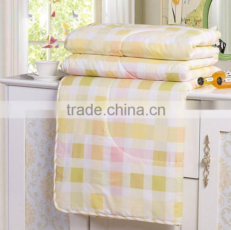 Luxury Home/hotel New Style cheap baby quilt designs Printed Microfiber 100% Silk Floss Quilt,Quiting Batting for sale