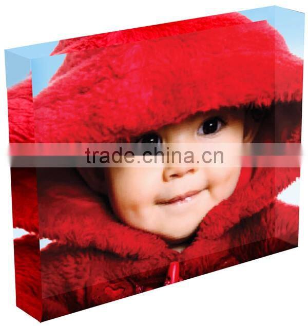 4*6 acrylic love photo cube frame