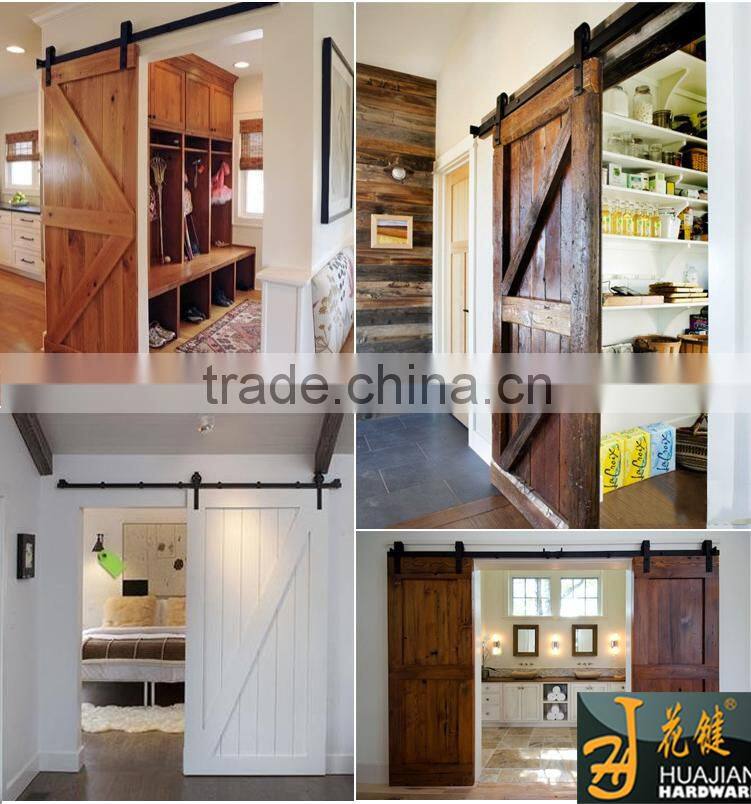 Modern Style Sliding Barn Wood Door Hardware Closet Roller Shutter