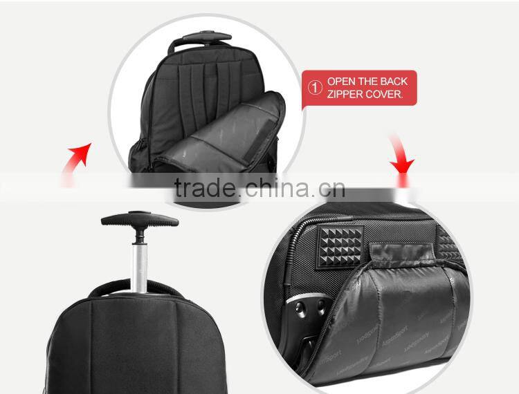 New fashion bag travel trolley laptop trolley school bag