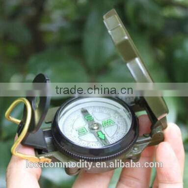 army lensatic military compass with alminium-alloy body