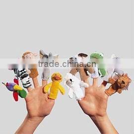 Plush Finger Animal Puppet