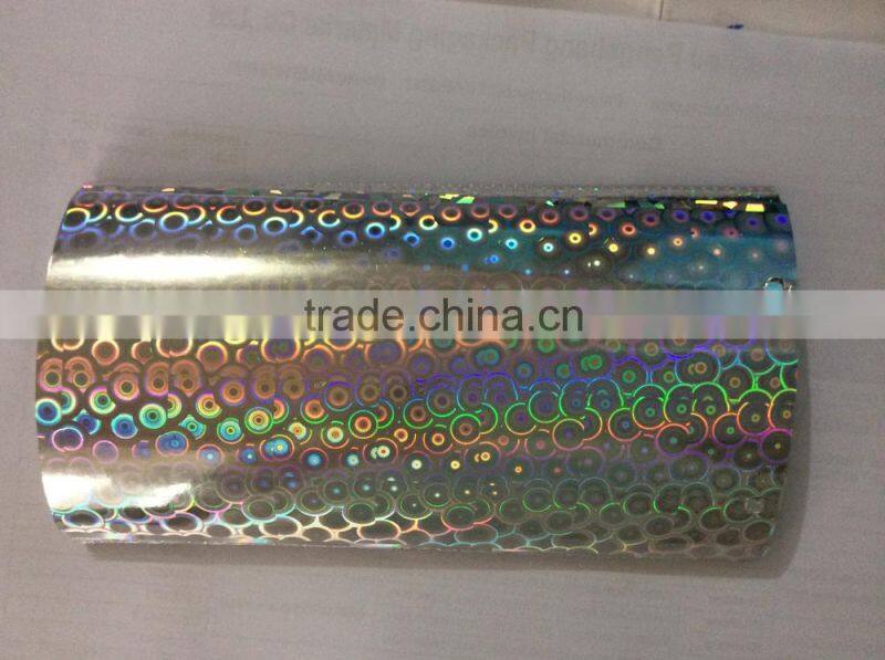 Silver Metalized micron BOPP film