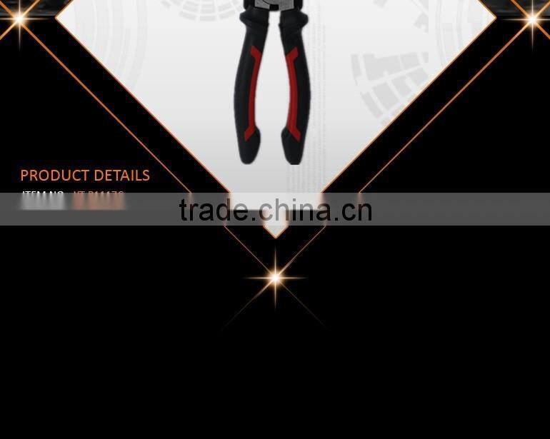 8" Hang Card PVC Plastic Handle Combination Plier