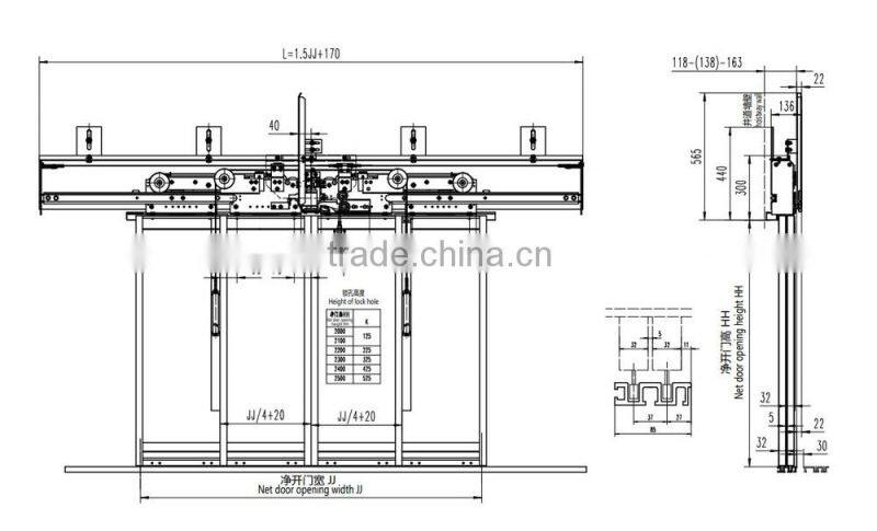 Auto Door Motor Operator Hydraulic Door Closer
