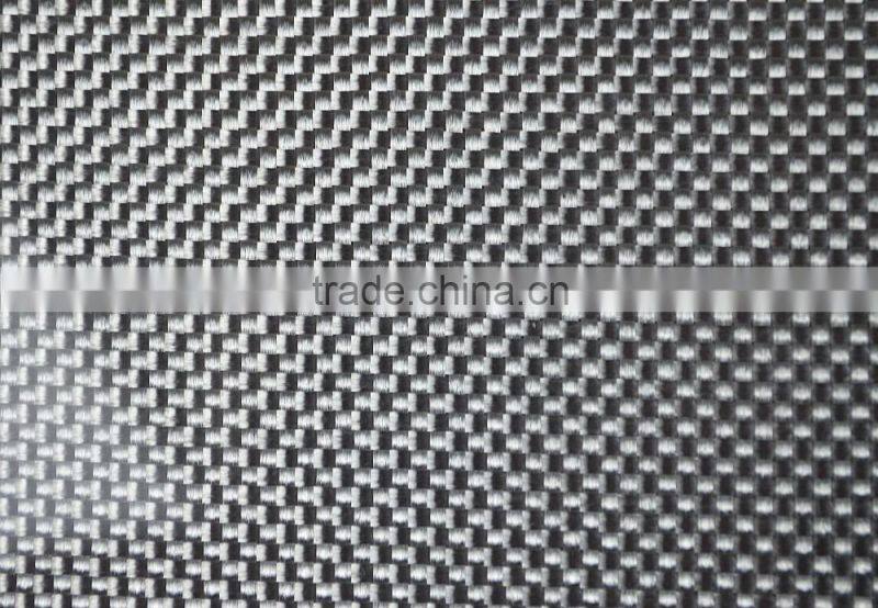 Silver fiberglass sheets with glossy surface