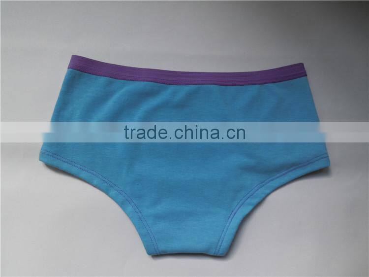 Best quality new design child cotton panty sexy children underwear