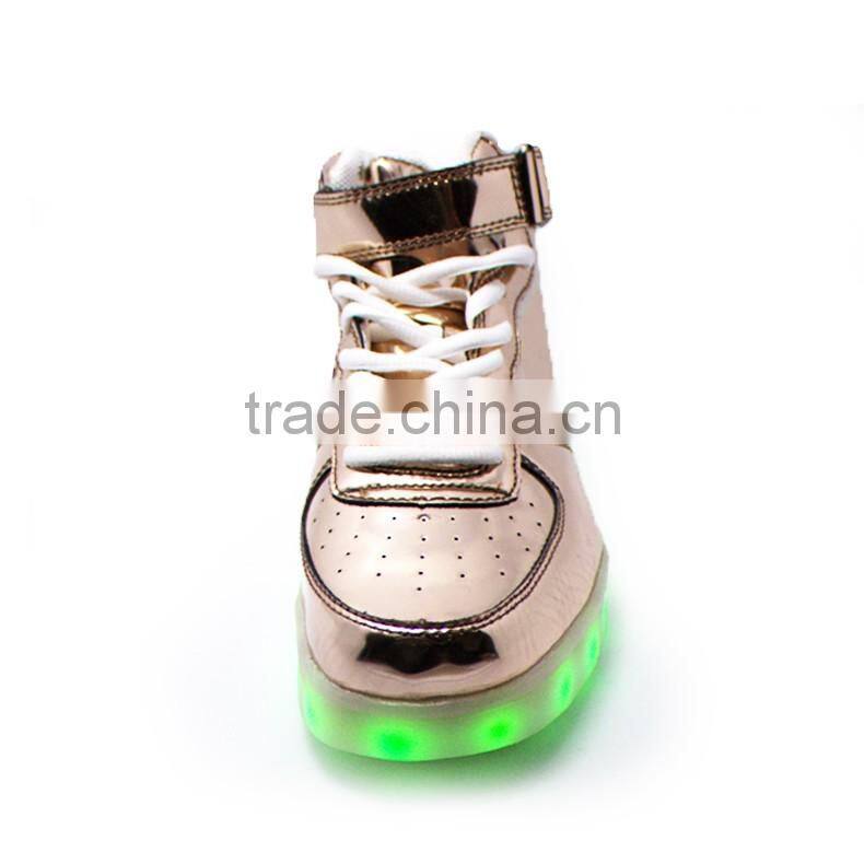 Fashion led lights for shoes light up led sneakers for men