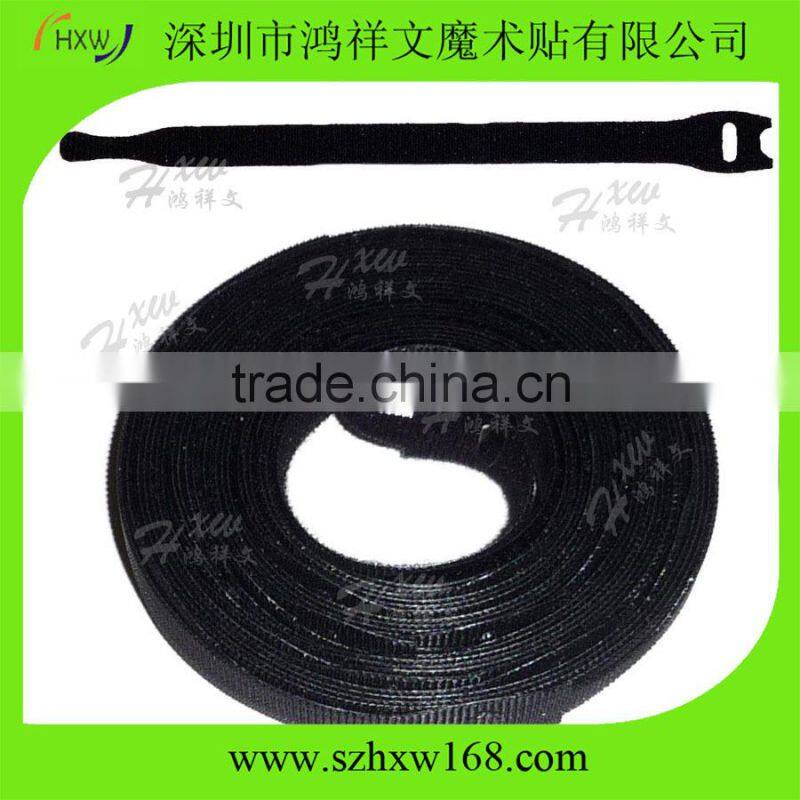 Continuous Roll Adjustable Double Sides Industries hook loop Cable Tie