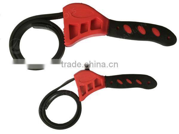Diy Heavy Duty Adjustable Rubber Plastic Automotive Oil Filter Strap Wrench