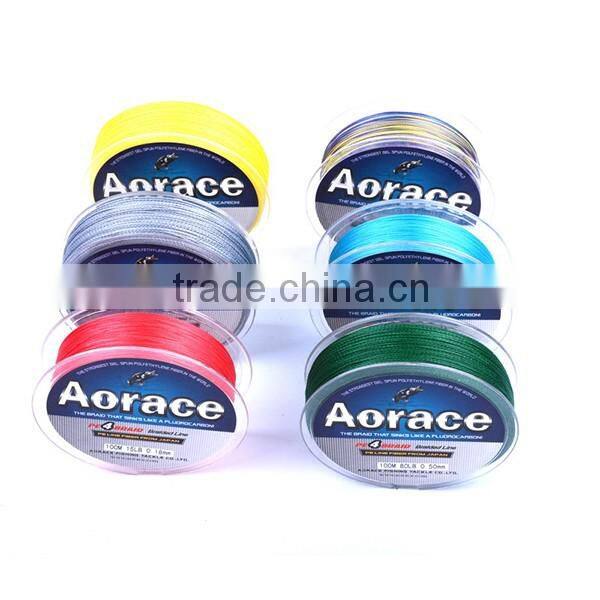Wholesale custom multi-color optional cheap braided wire fishing line