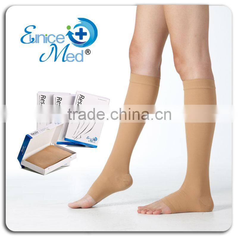 OBM open toe 23-32 mmHg knee high Compression stocking