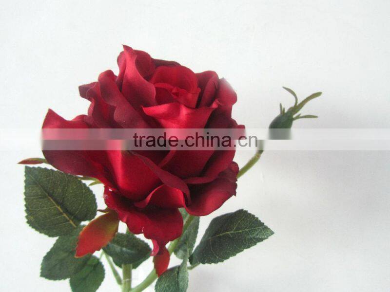 artificial large rose short stem YL640-1