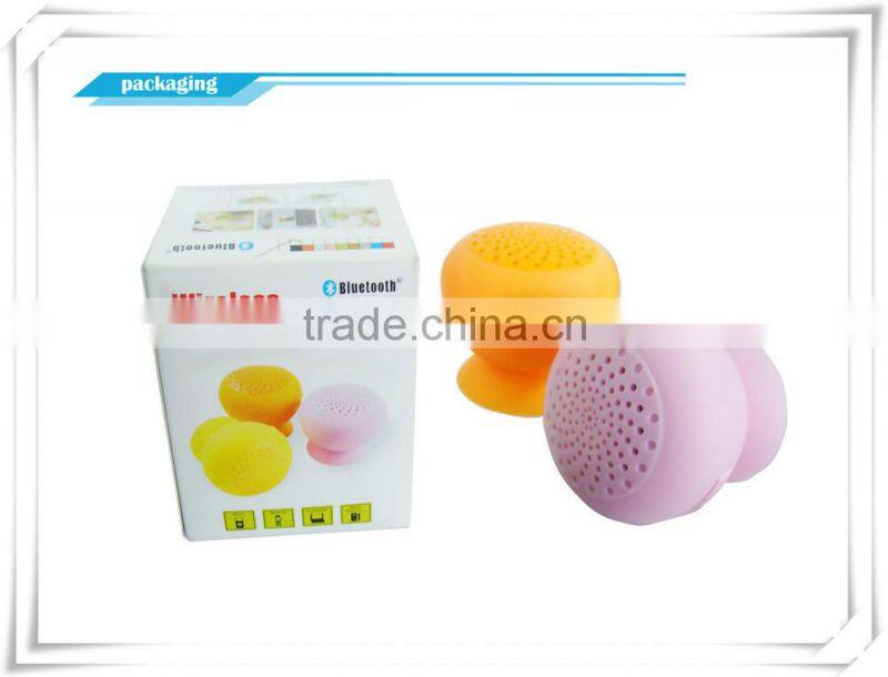 Mini naiad bluetooth wireless speaker with usb charger and FM Radio