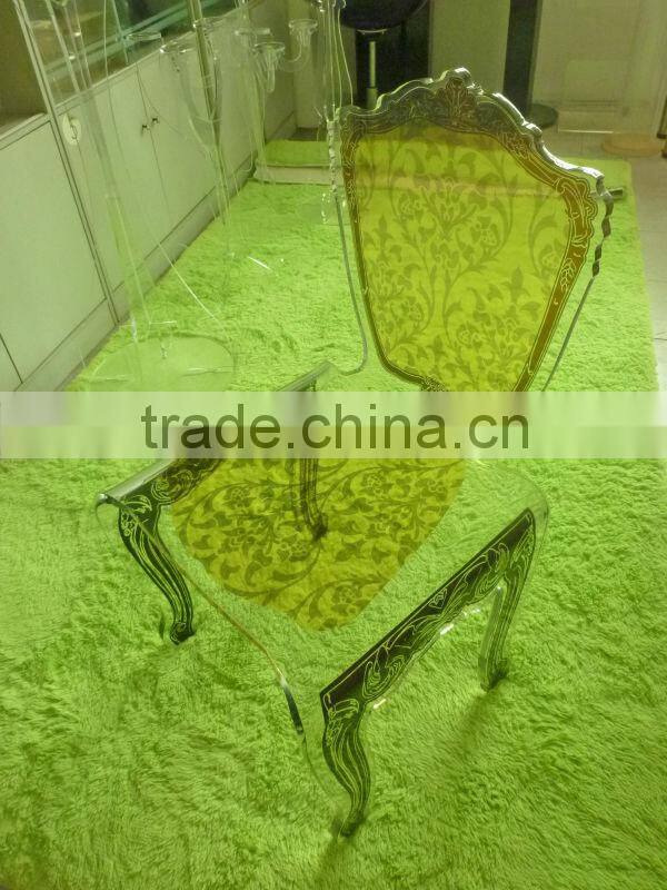 Classic Durable Evolution Acrylic living chair furniture Acrylic Living Room Chair vj2012022929
