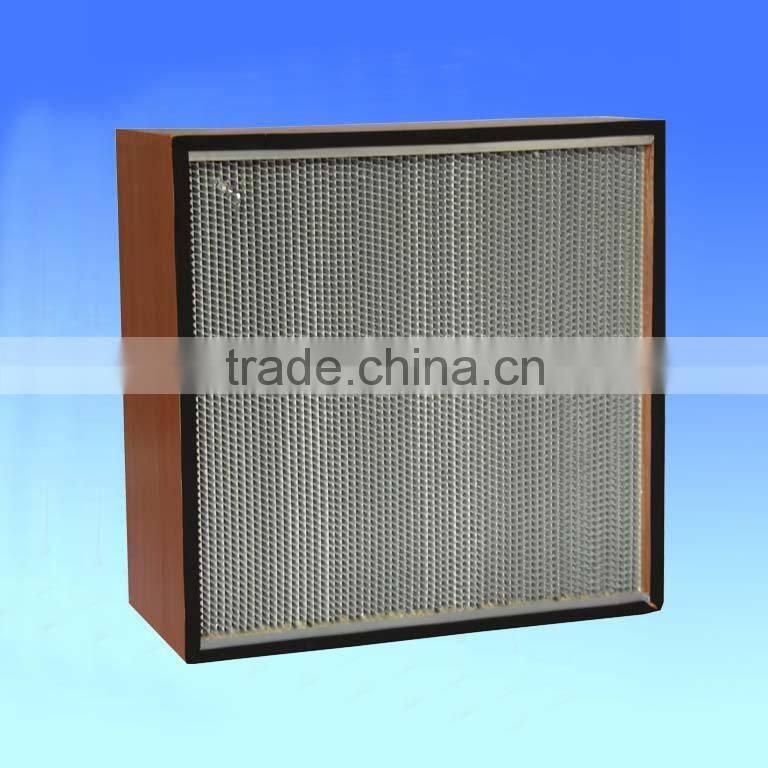 HVAC system mini-pleated air filter hepa purifier