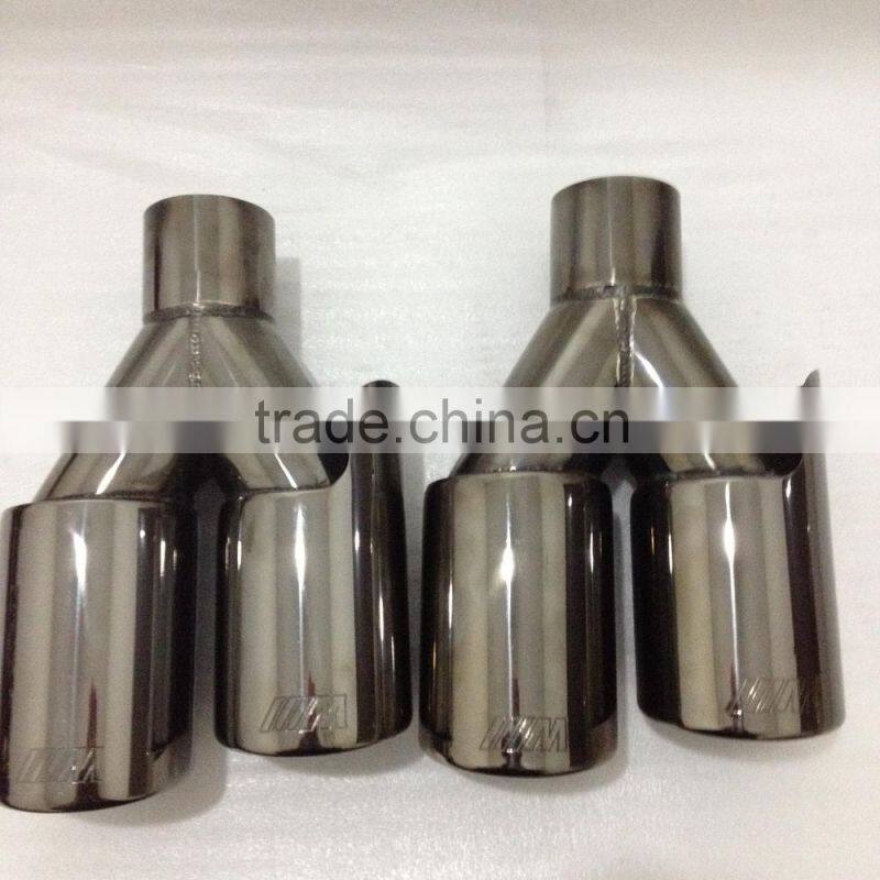Hot Sale Titanium With Black Plated Y Pipe Suitable for BMW