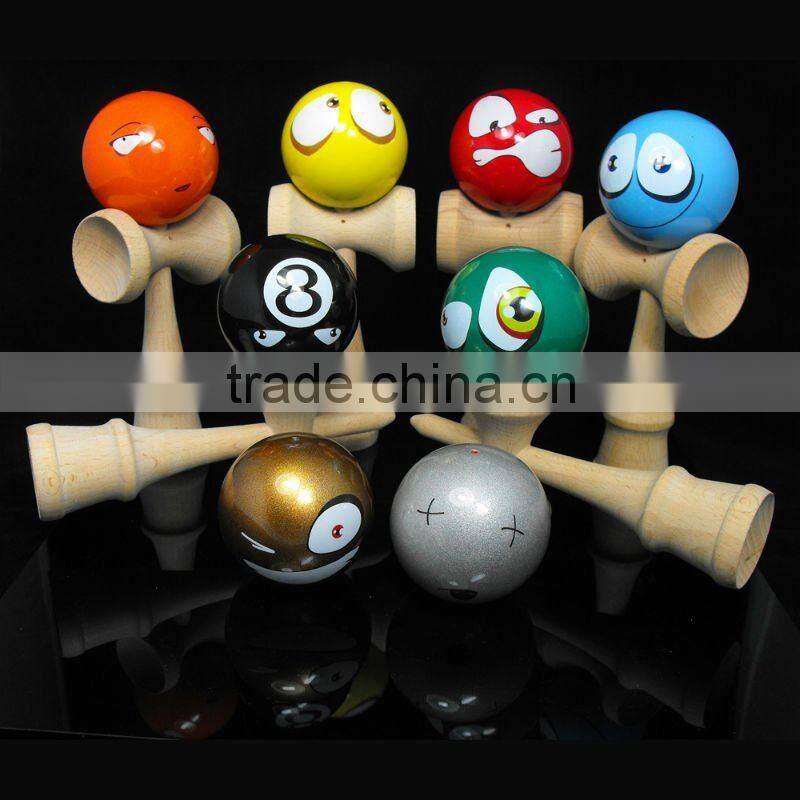 Popular Face Model Kendama Toy With High Quality For Wholesale
