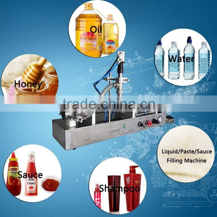 Rotary valve fruit jam filling machine