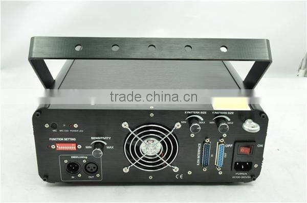 2.5W ILDA RGB animation writing laser light