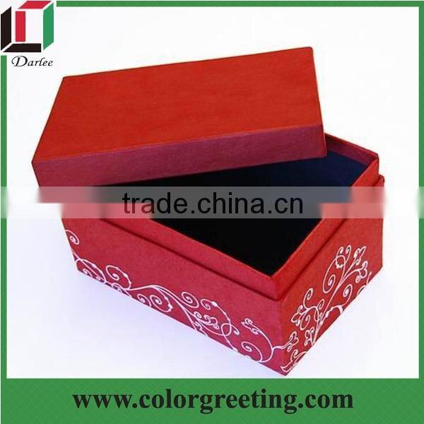 Alibaba China handmade custom empty paper garment box design underwear box