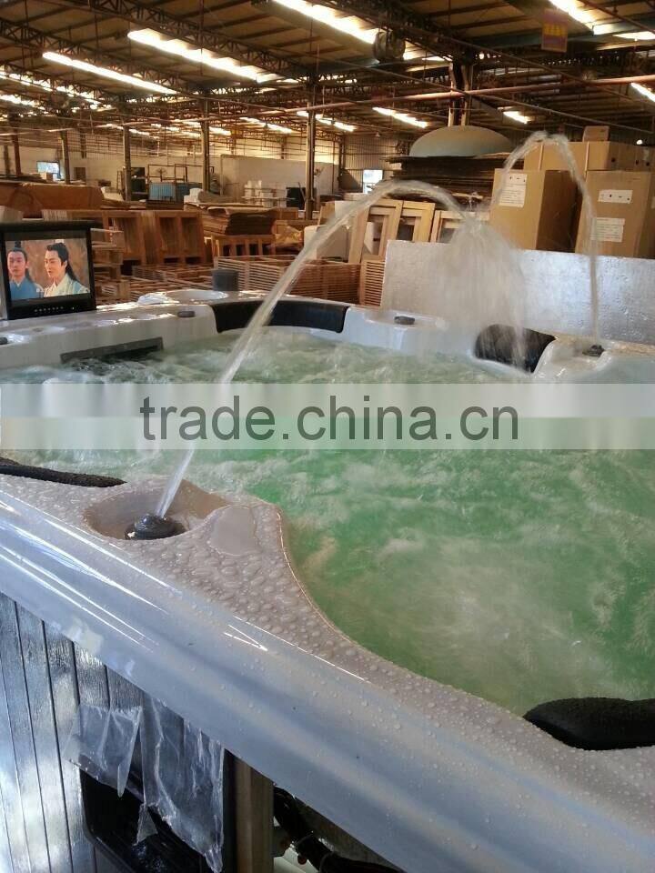 Factory cheap price 7 seating outdoor hot tub