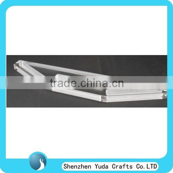 Custom made cnc machined acrylic dvd movie display