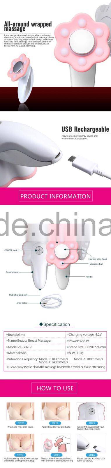 chest vibrator vibrating chest massager machine usb charging