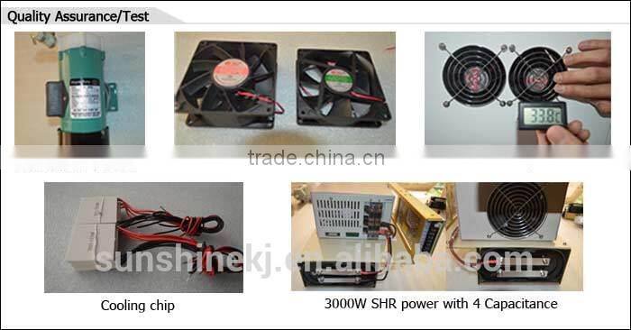 2 in 1 portable two handles CE approved ipl shr germany for hair removal with 2 years warranty