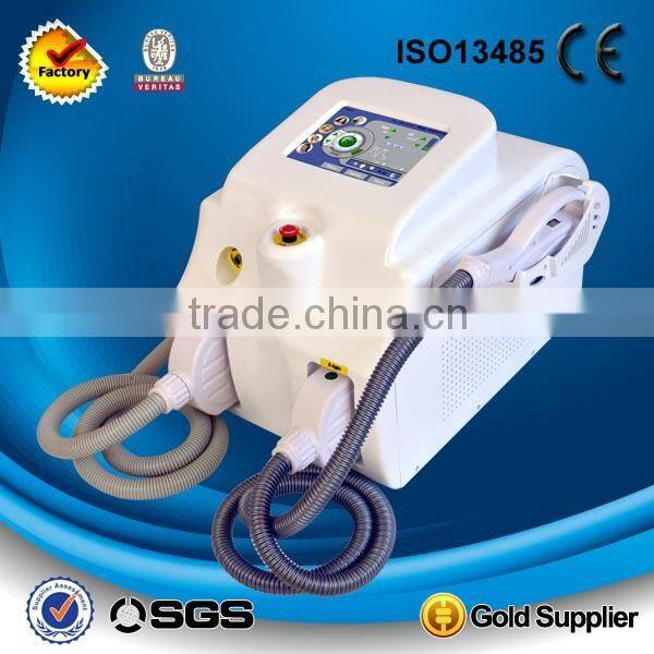 Latest ! e-light machine,top beauty ipl hair removal,laser ipl machine with 2 handles