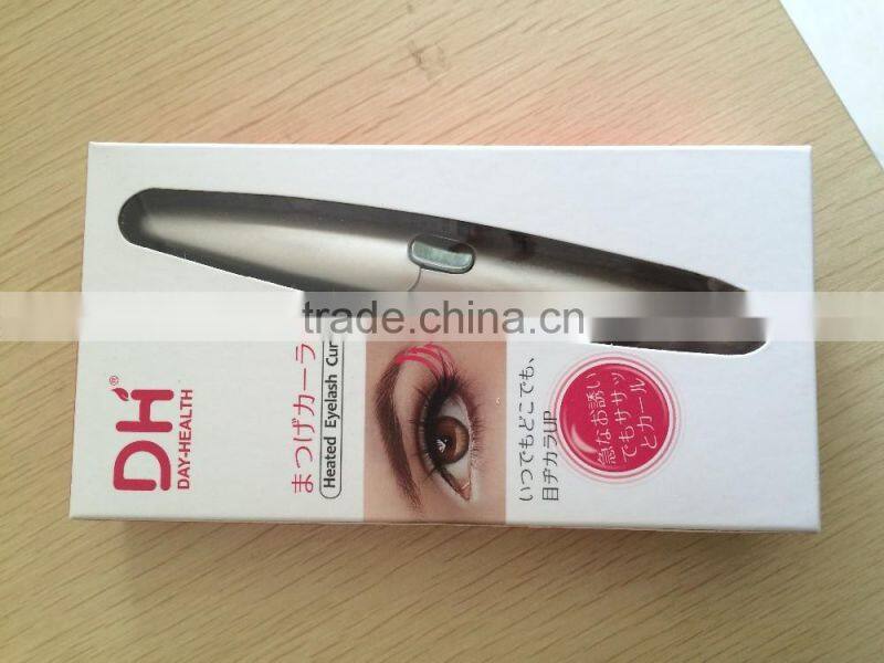Mini heated eyelash curler electric eyelash curler