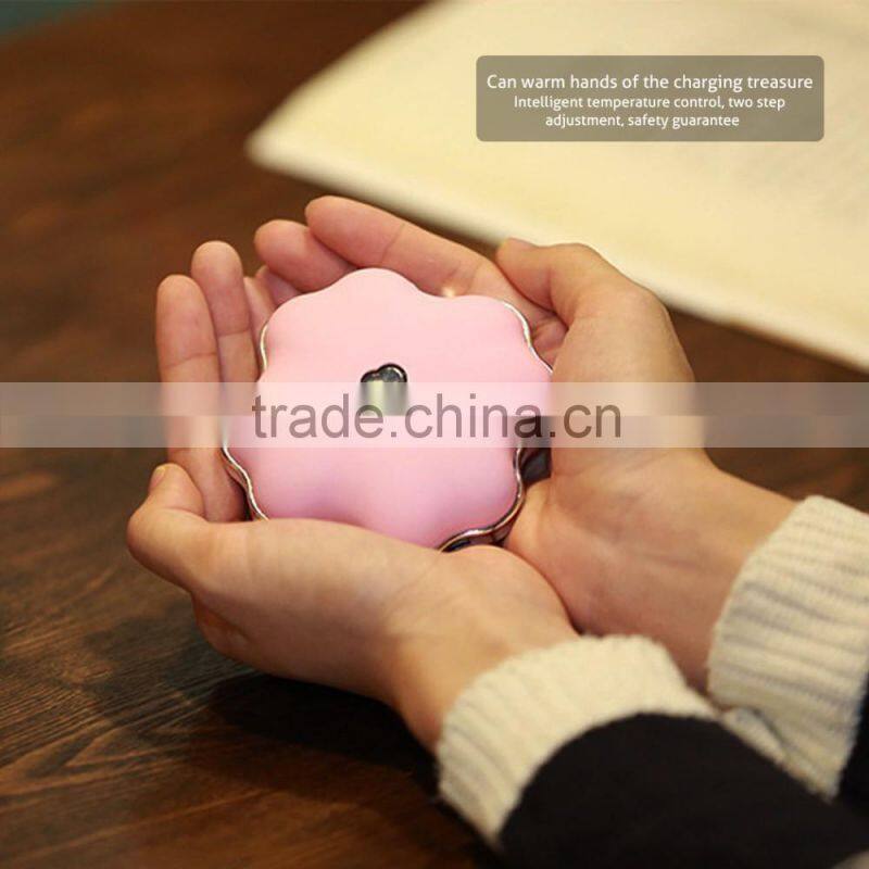 4000 Mah Mobile Power USB Charging Hands Warmer Power Bank Power Supply Emergency Charger