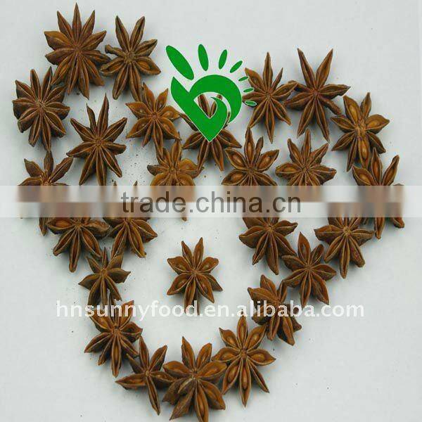 First Class Dried Star Aniseeds GuangXi Aniseeds with ISO9001 HACCP OU BRC