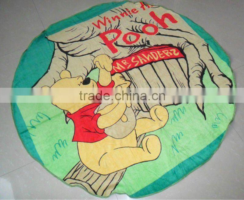 Round Beach Towel fabric