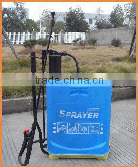 16lt knapsack plastic pulverizer sprayer