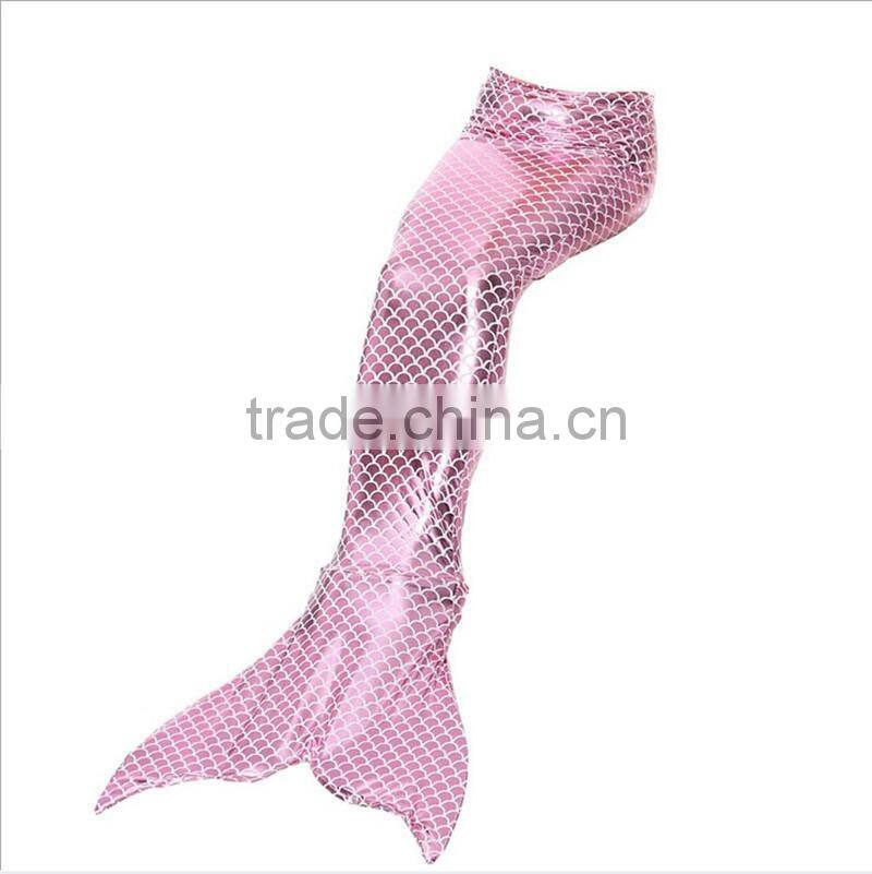 Girls Princess Costume Swimmable Mermaid Tail with Monofin