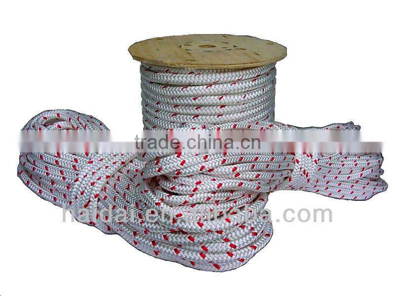polyester double braid dock line rope