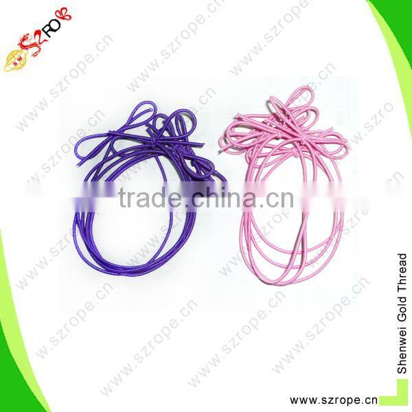 2016 colorful polyester elastic gift bow