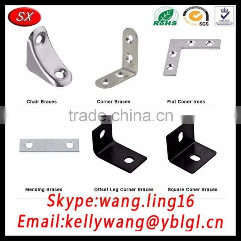 Hardware Keyhole Bracket,Bed Connecting Bracket,Metal Bracket With Holes
