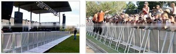 Wholesale Decorative queue line stand/barricade stand/concert crowd control barrier for sale