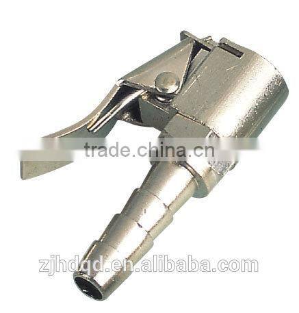 tire brass air chuck with zinc alloy clip , pump adaptor