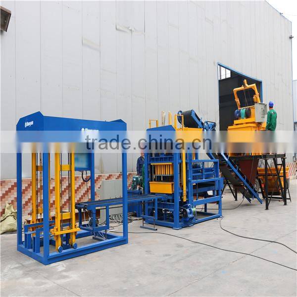 2016 new automatic qt4-15 brick making machine price list