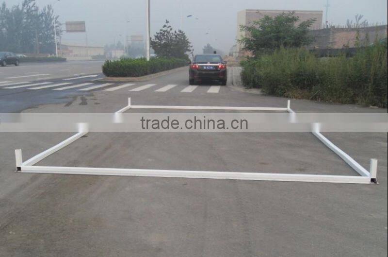 three doors sandwich panel prefab garage