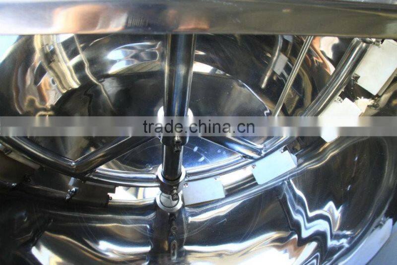 Syrup or Honey heating Melting/Mixing Tank with Jacket